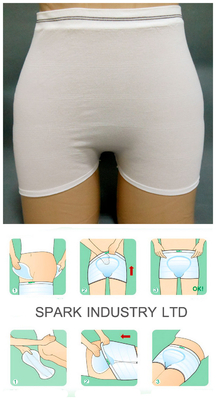 Personalizzati riutilizzabili Pull Up incontinenza pantaloni con elevato livello di cuciture laterali senza soluzione di continuità
