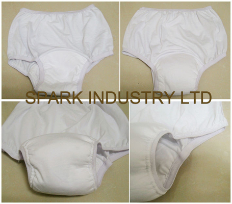 Riassunti lavabili di incontinenza del cotone respirabile con il cuscinetto di fissazione per le donne